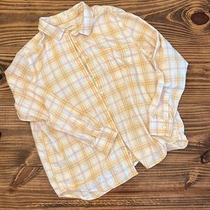 Lucky Brand Plaid Button Down